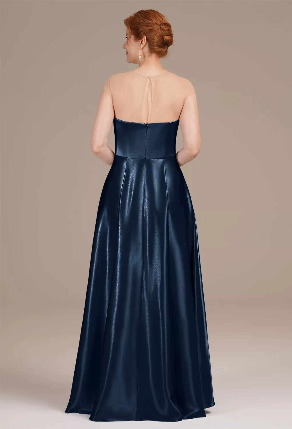 AW Theodosia Dark Navy  Spring Mother of The Bride Dresses